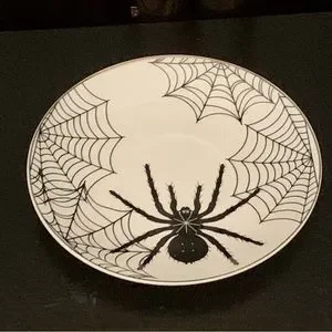 Elegance | Holiday | Spooky Spider With Spider Webs Ceramic Halloween ...